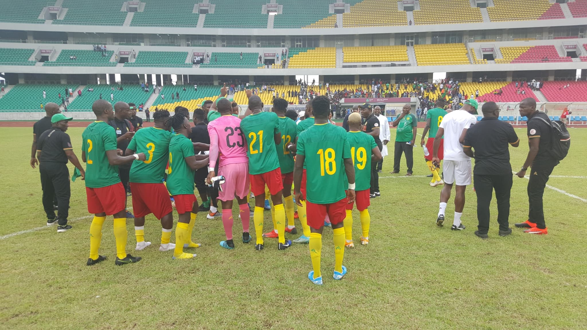 Cameroon’s Intermediate Lions win against DRC