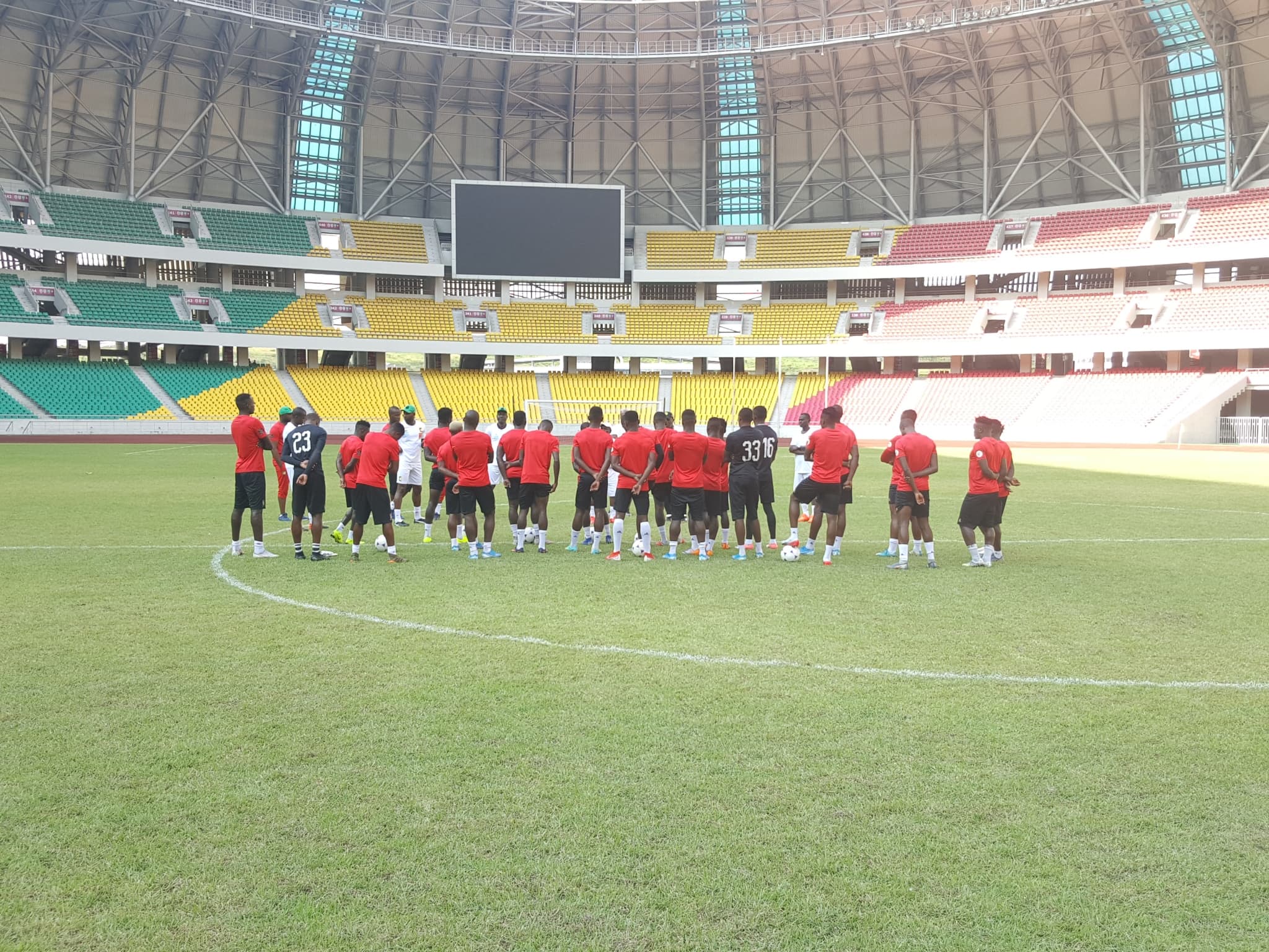 CHAN 2020: Cameroon begins training ahead of Congo Friendly on Thursday