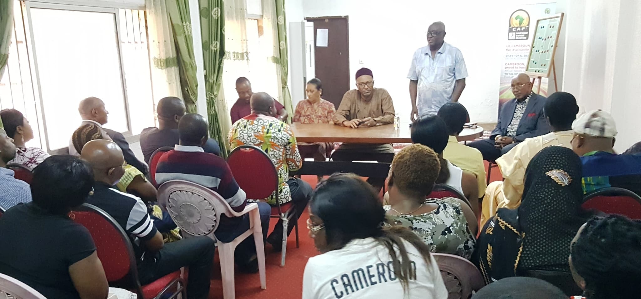COVID-19: FECAFOOT President urges personnel to step up hygiene