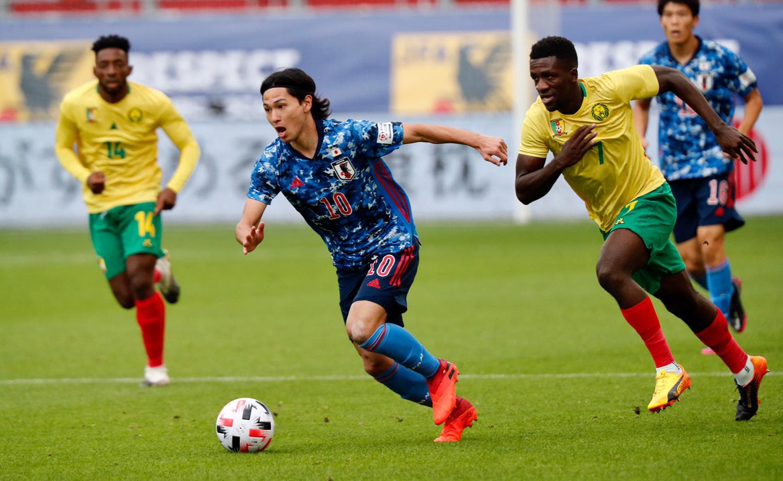 Les Lions font match nul avec le Japon