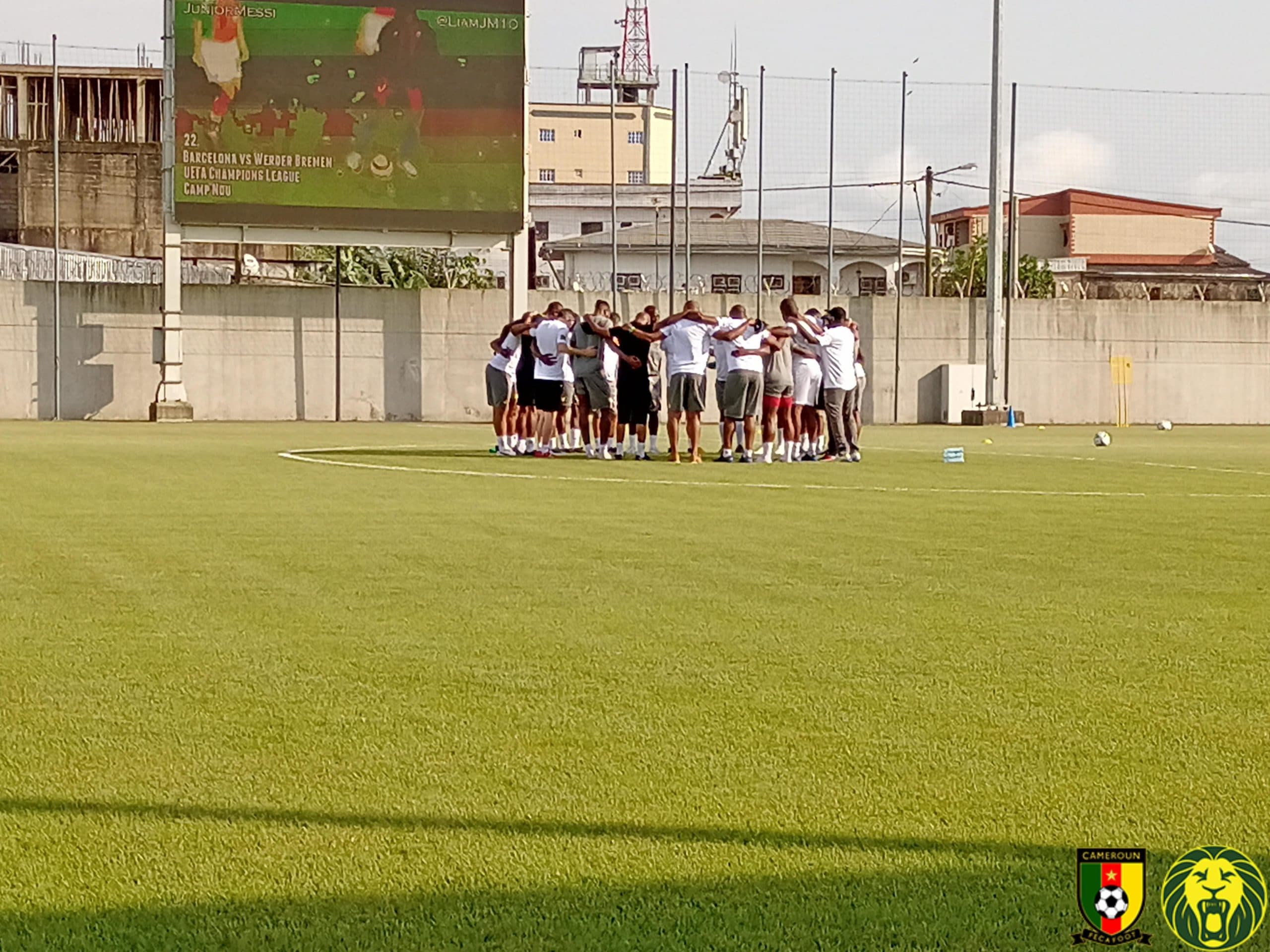 Cameroun- Mozambique: Première séance d’entrainement des #LionsIndomptables