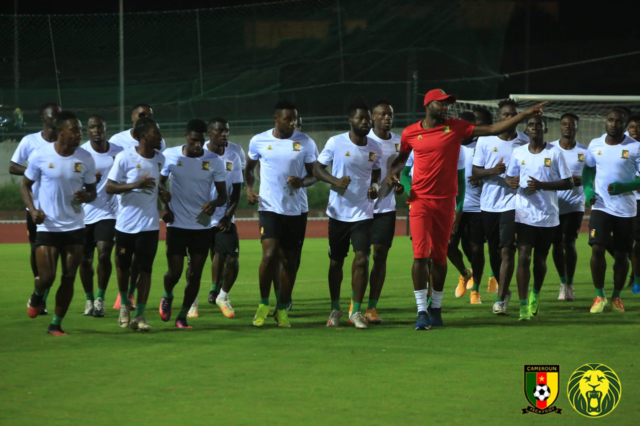 CHAN 2020: Lions Hold First Training Session in Limbe