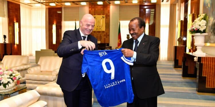 CHAN 2020 : Gianni Infantino au Palais de l’Unité.
