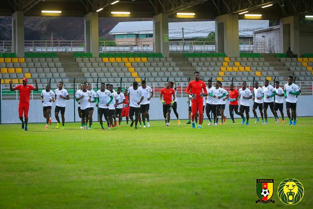 CHAN 2020 Semi-finals: Cameroon stage last training ahead of Morocco clash