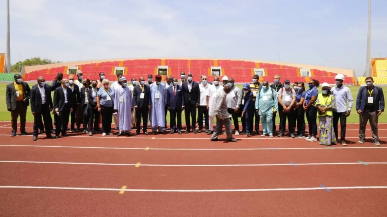 AFCON 2021: CAF Inspection team in Cameroon