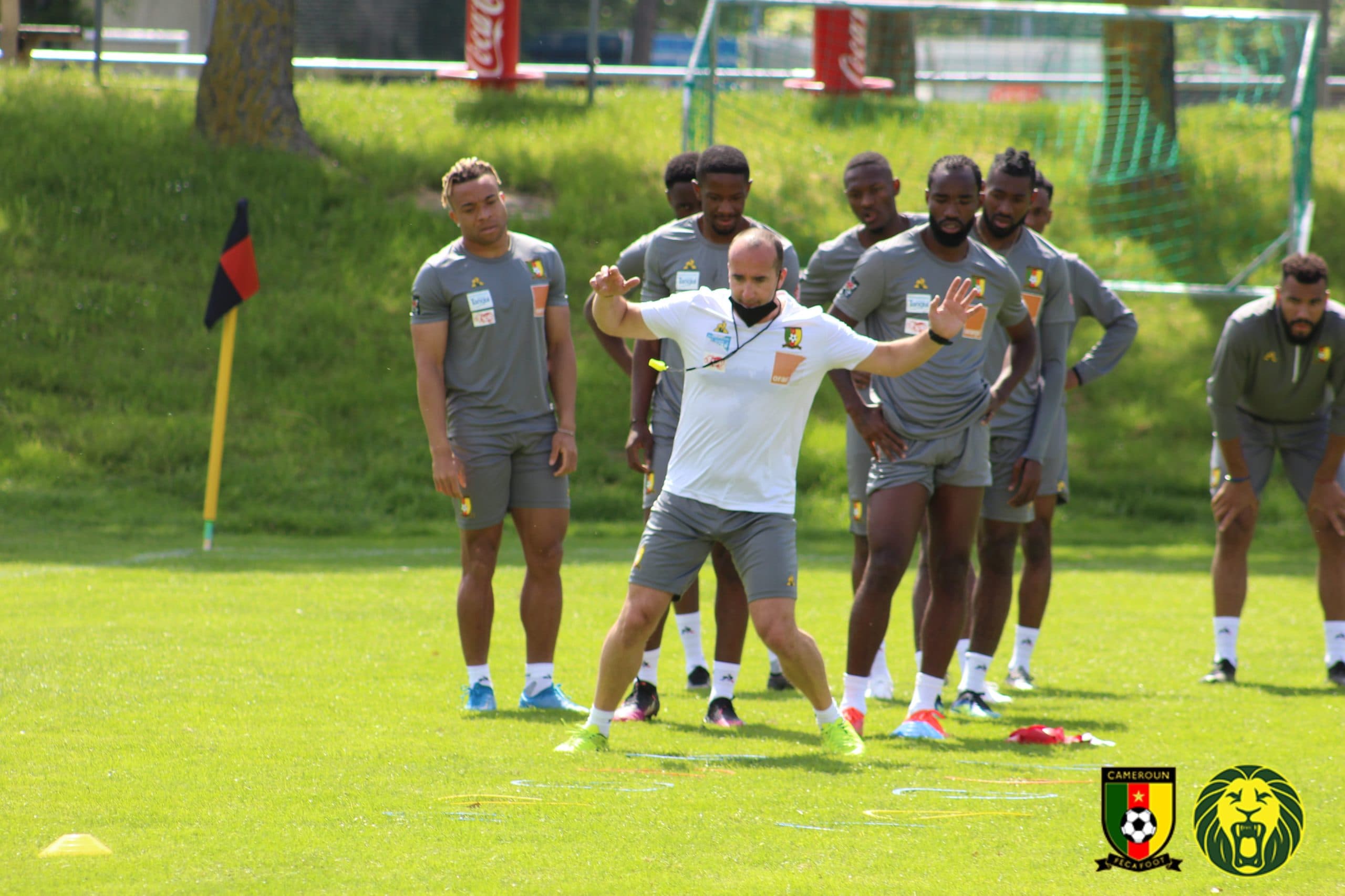 Lions Indomptables : première journée de stage
