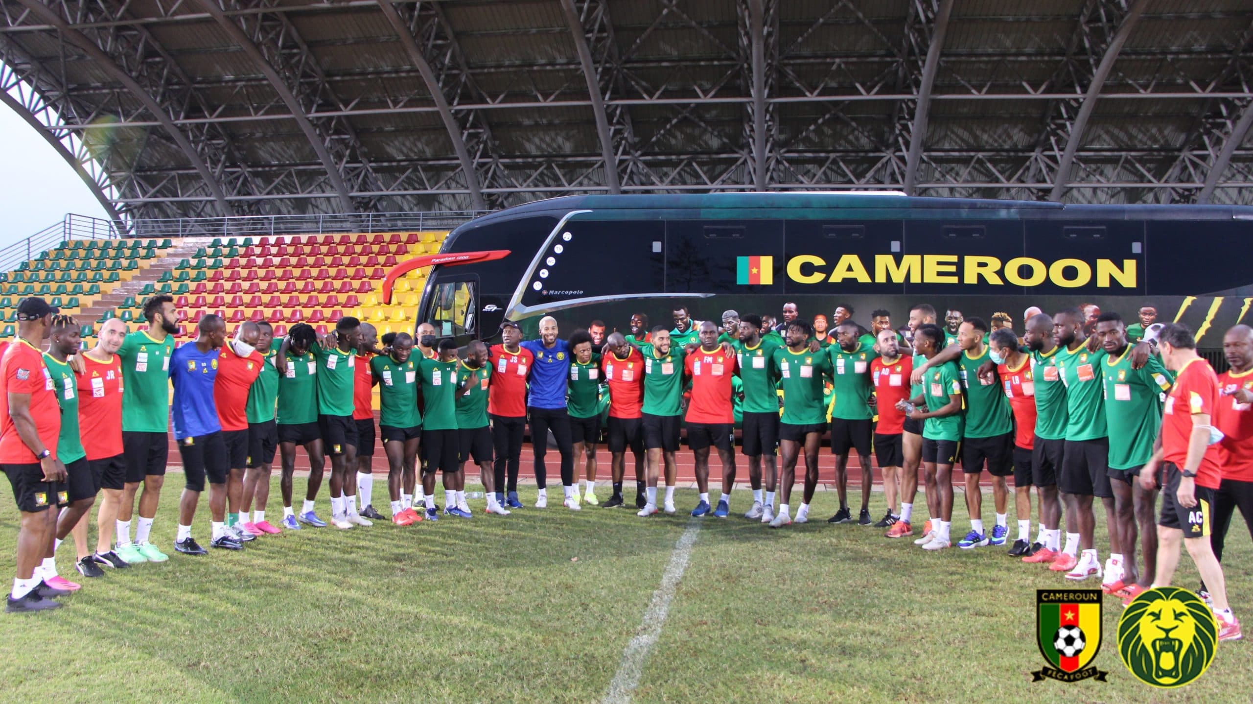 Dernière séance d’entraînement de l’année pour les Lions Indomptables