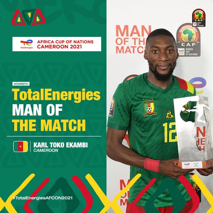 CAN 2021 : Karl Toko sur un nuage !
