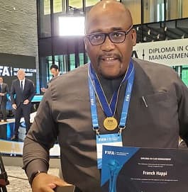 DIPLOME DE LA FIFA EN MANAGEMENT DE CLUB : FRANCK HAPPI, LE DIRECTEUR DU DEVELOPPEMENT PARMI LES CINQ MEILLEURS DE LA PREMIERE EDITION