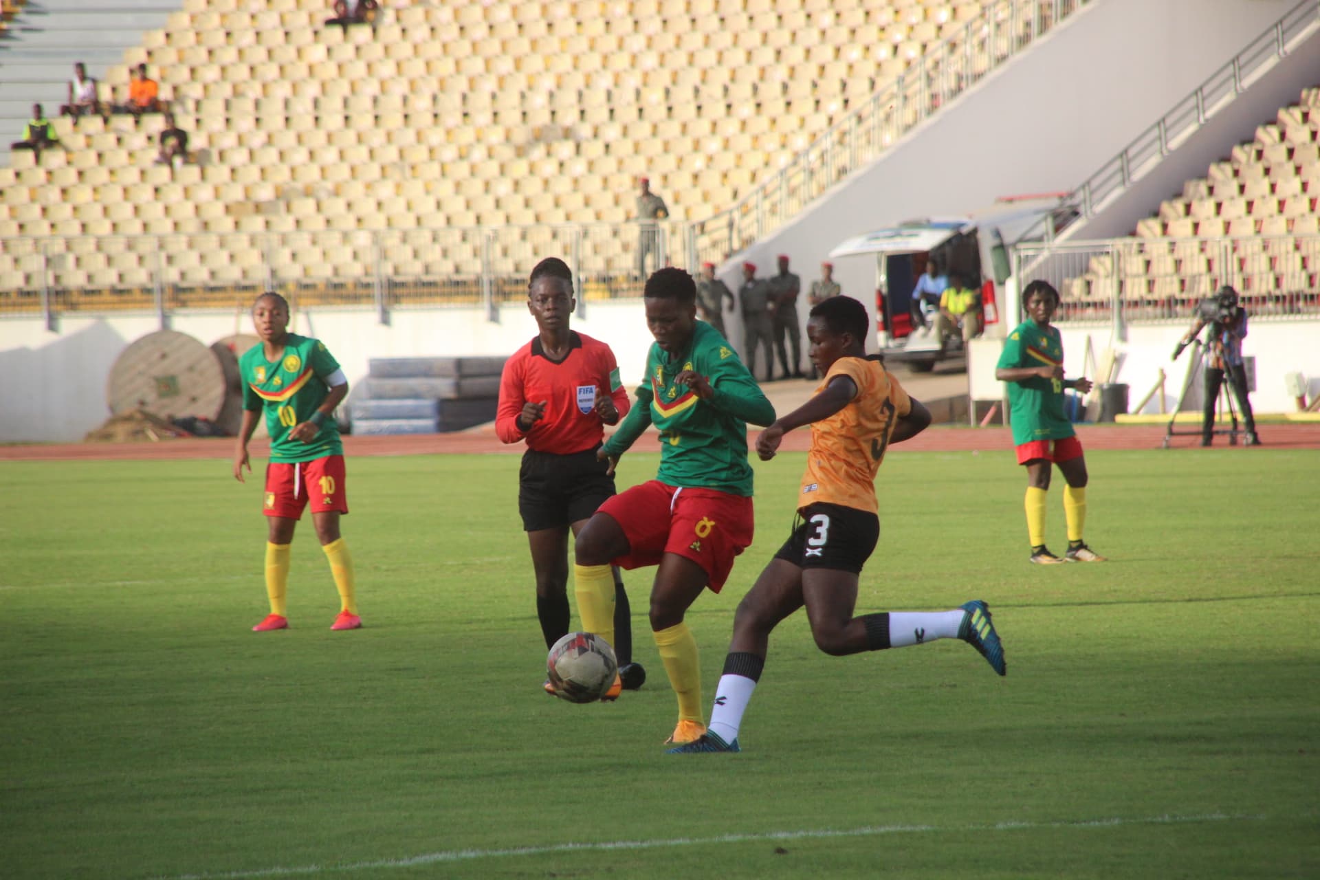 ELIMINATOIRES DE LA COUPE DU MONDE U17 DAMES « INDE 2022 » : LE CAMEROUN DOMINE LA ZAMBIE ET FILE AU DERNIER TOUR