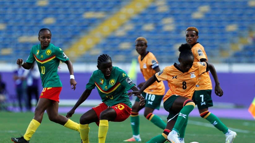 CAN FEMININE MAROC 2022 : LE CAMEROUN DEBUTE PAR UN NUL FACE A LA ZAMBIE (0-0)