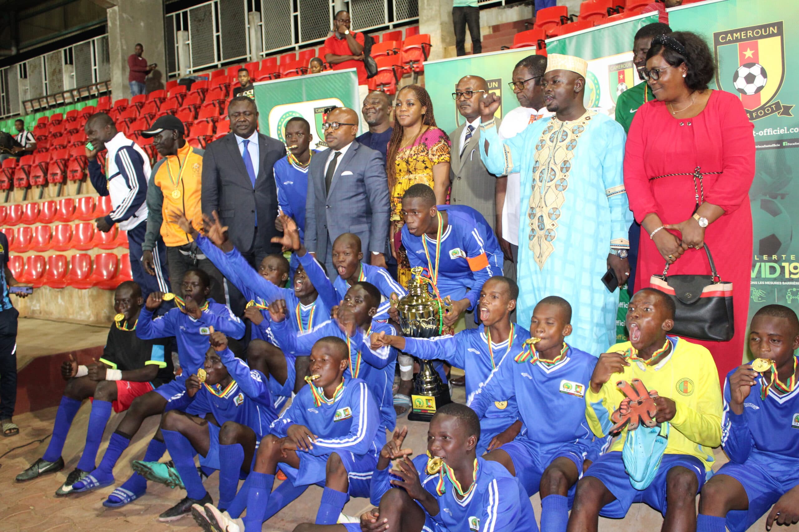 FOOTBALL JEUNES : LE CHAMPIONNAT AFRICAIN SCOLAIRE A LIVRE SES CHAMPIONS NATIONAUX