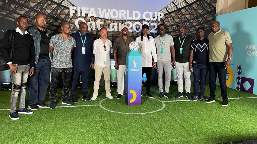 Coupe du Monde FIFA 2022 : Samuel ETO’O et le staff technique en visite de repérage au Qatar