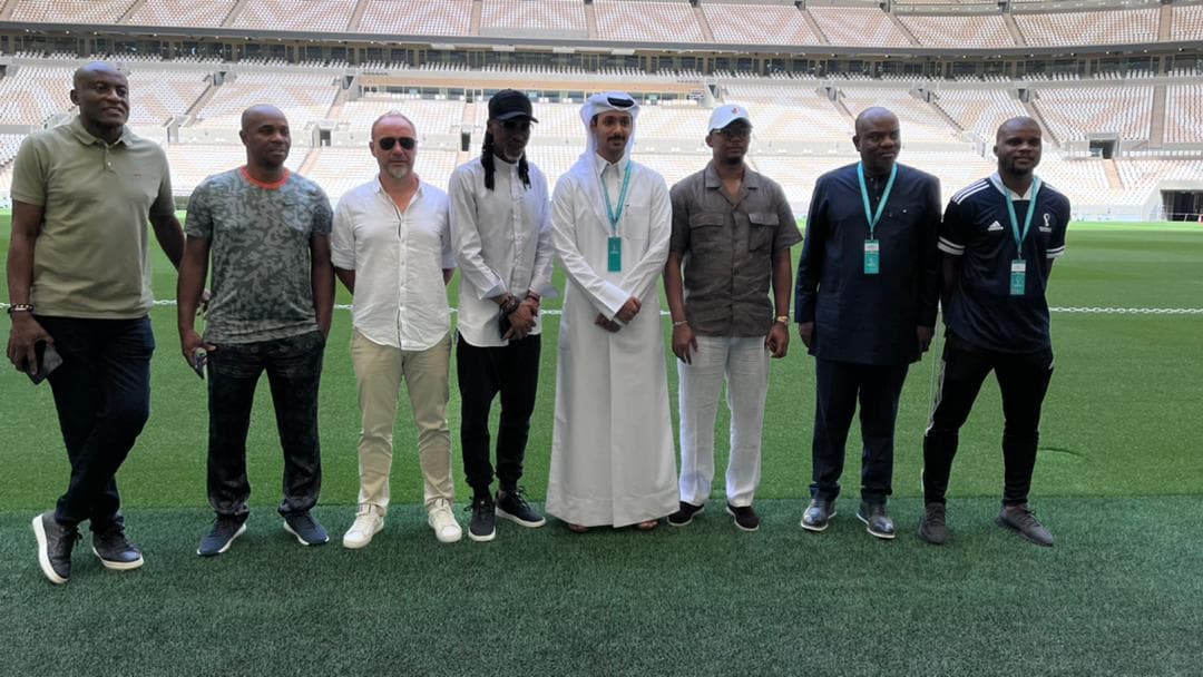 Coupe du monde 2022 : Visite du centre d’entraînement des Lions Indomptables et des stades du premier tour