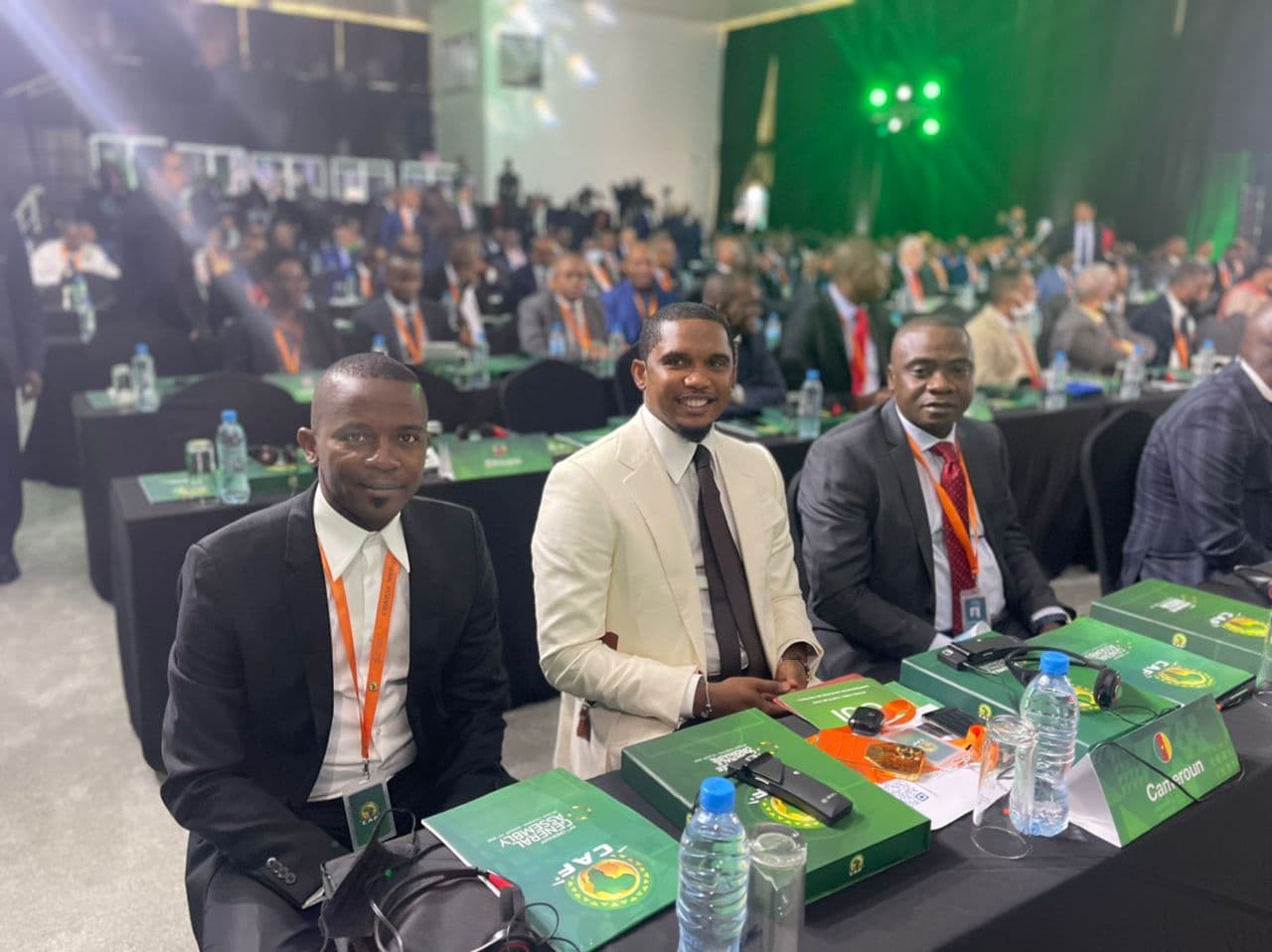 LE PRESIDENT DE LA FECAFOOT PRESENT AU CONGRES DE LA CAF A ARUSHA