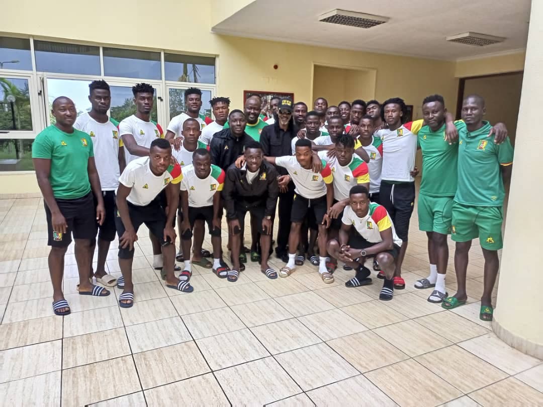 Rigobert SONG chez les Lions U23 à Mbankomo