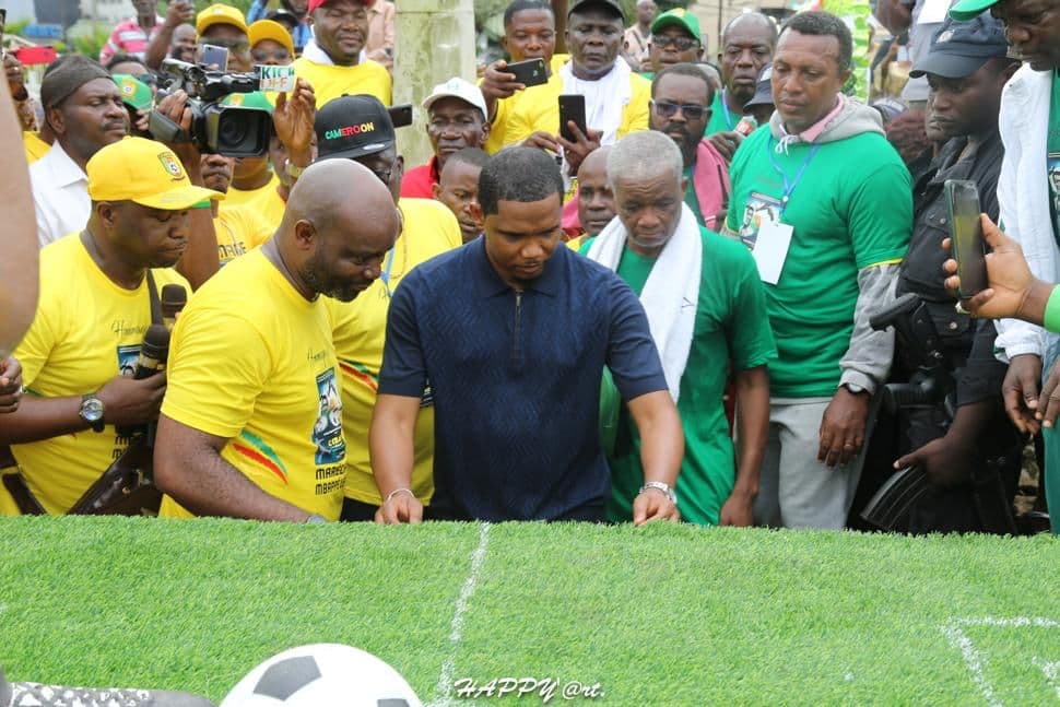 Samuel ETO’O rend hommage à MBAPPÉ LEPPE