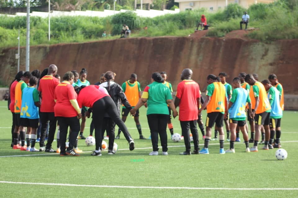 Préparatifs des barrages #FIFAWWC2023: Les Lionnes dans la tanière
