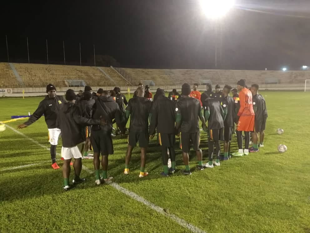 Préparation CHAN TotalEnergies 2022: Première séance d’entrainement des Lions A prime en tunisie