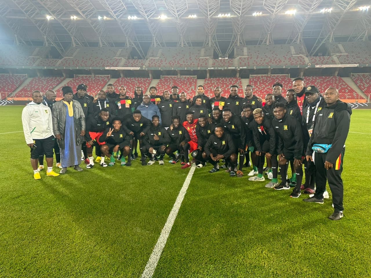 CHAN TOTALERNEGIES ALGERIE 2022 : LES LIONS A’ ONT FAIT LA RECONNAISSANCE DU STADE D’ORAN