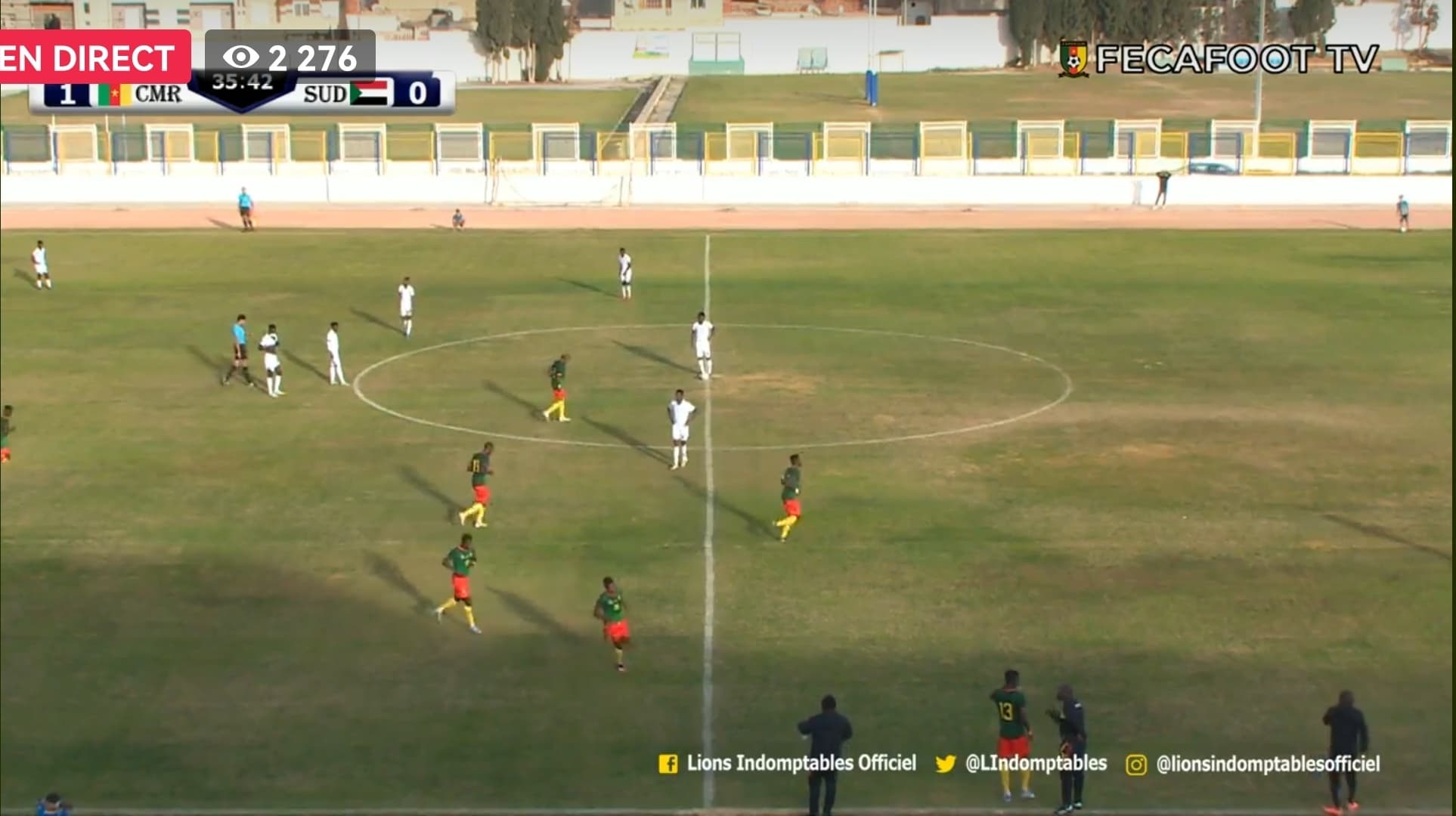 Préparation CHAN TotalEnergies 2022 : Le Cameroun domine le Soudan (2-0)