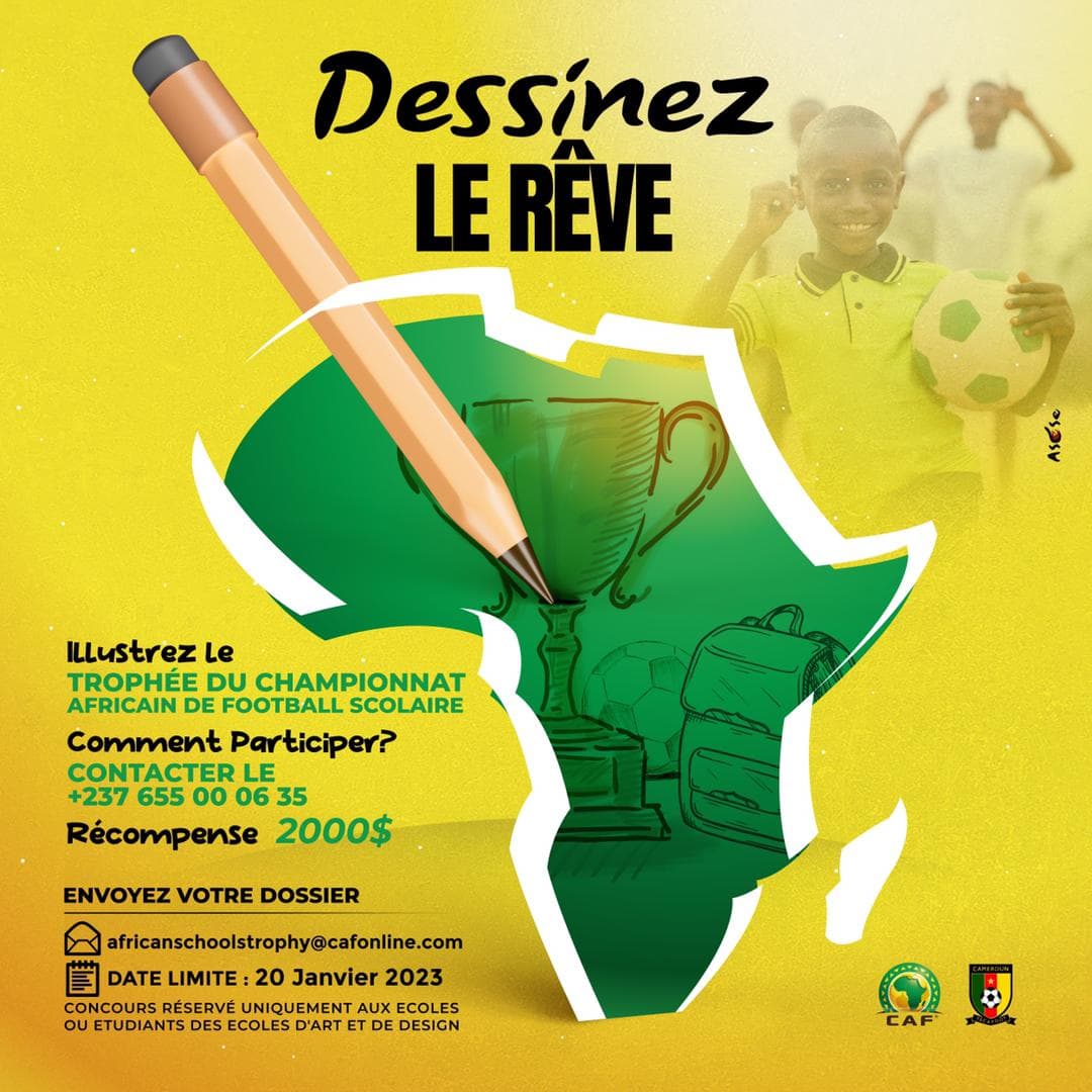 CONCOURS DU DESIGN DU TROPHEE DU CHAMPIONNAT AFRICAIN SCOLAIRE : LA CONSTITUTION DU DOSSIER