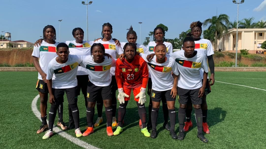 Préparation Sud Ladies Cup 2023 : Les Lionnes u20 ont dominé les U15 garçons du club Vision sport Académie lundi après-midi au centre technique de la Fecafoot à Odza