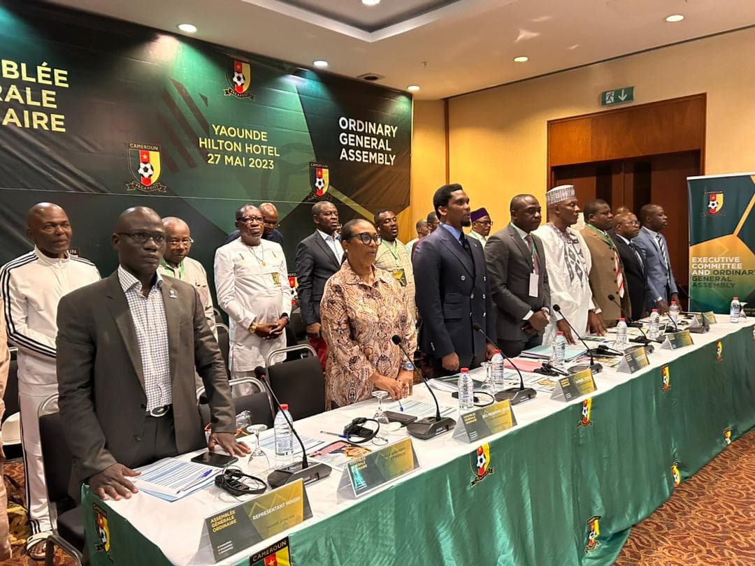 COMMUNIQUE FINAL DE L’ASSEMBLEE GENERALE DE LA FECAFOOT DU 27 MAI 2023