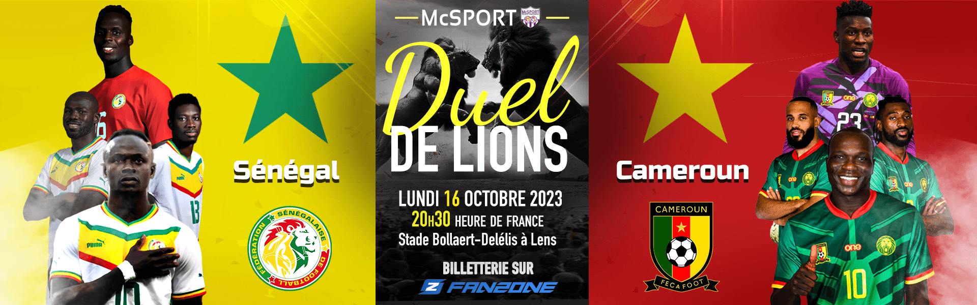 Dossier de presse Lions Indomptables Cameroun – Sénégal