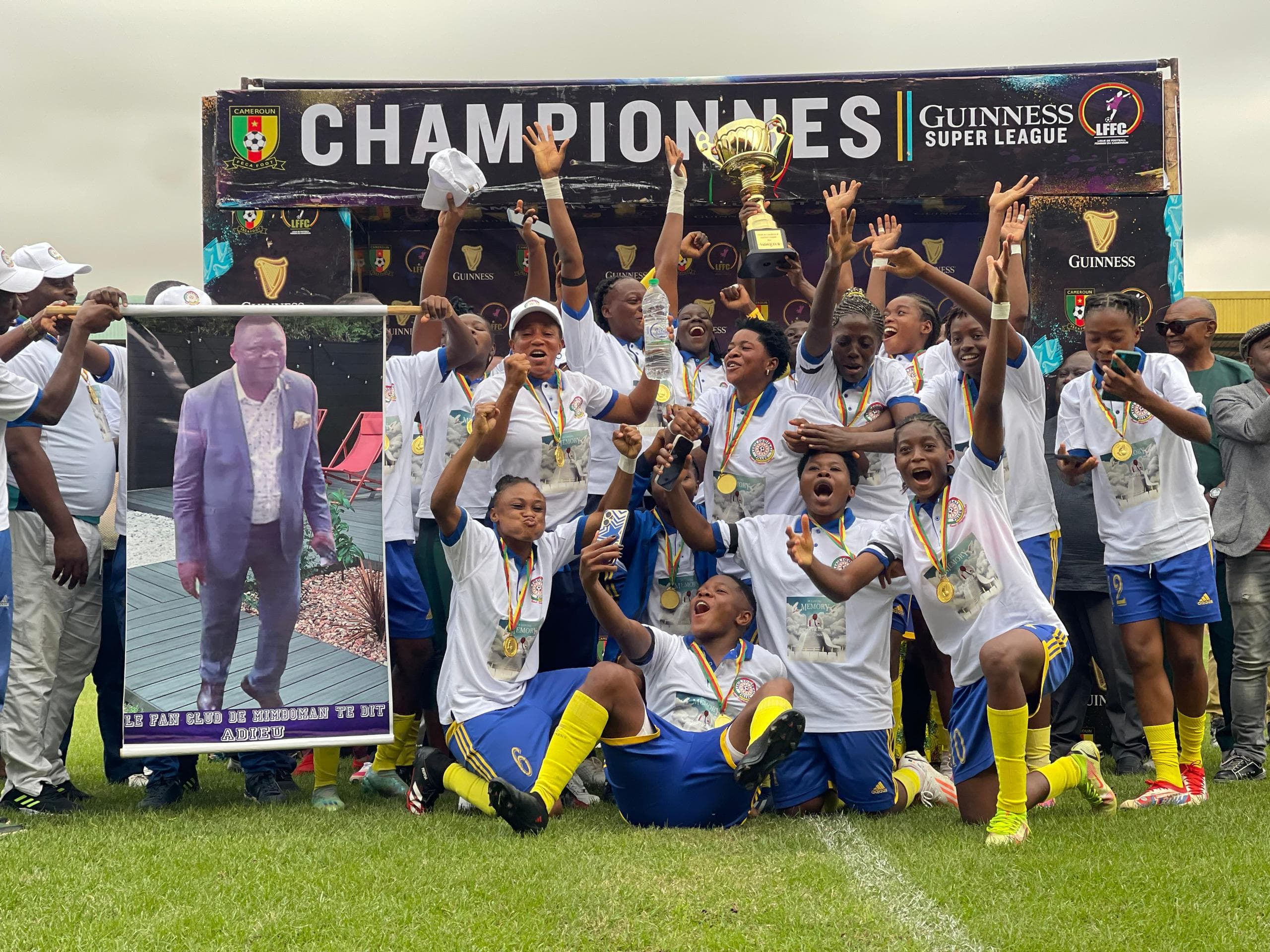 LEKIE FOOTBALL FILLES ENCORE REMPORTE LA COUPE DU CAMEROUN DE FOOTBALL FÉMININ2024 !