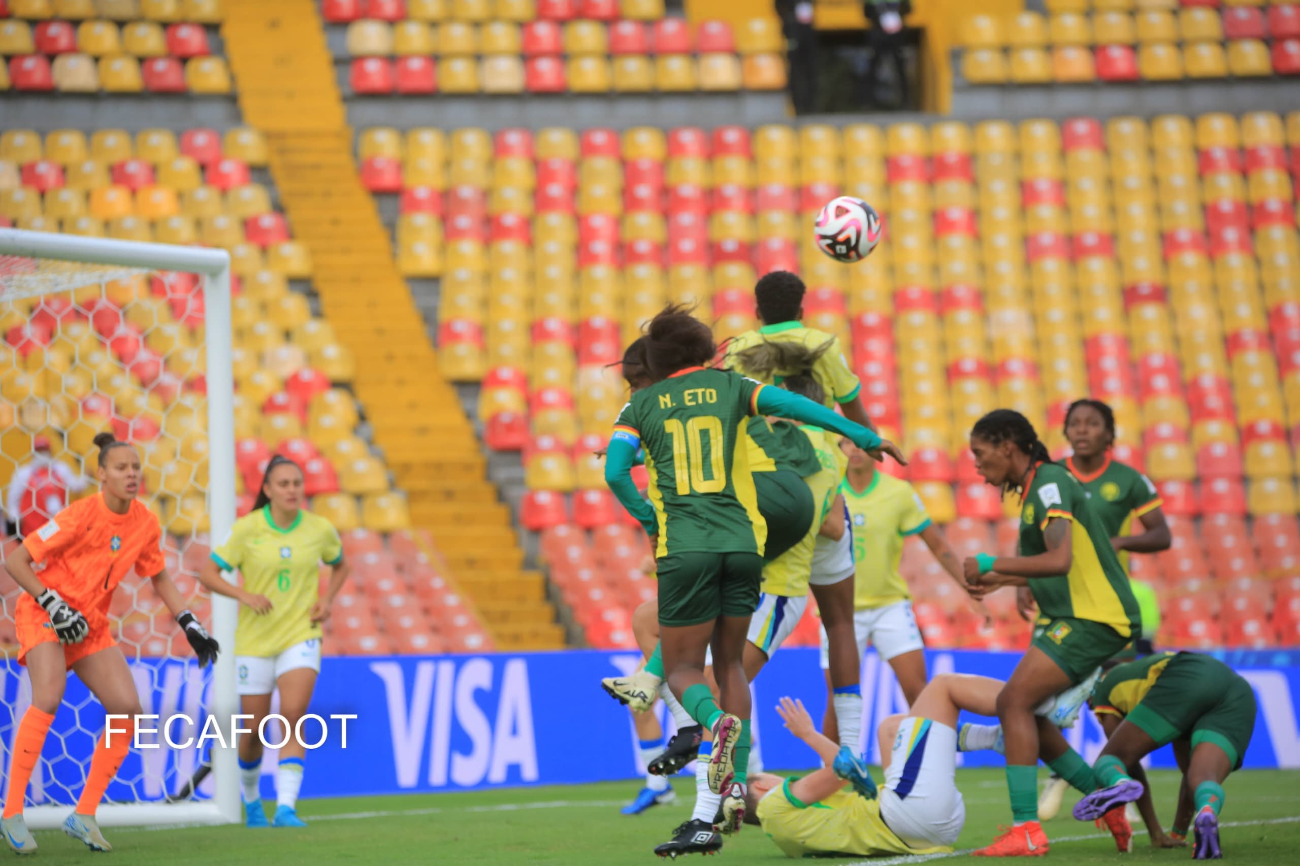 Coupe du monde féminine U20 FIFA Colombie 2024™️: Le Cameroun tombe en huitièmes de finale devant le Brésil (3-1)