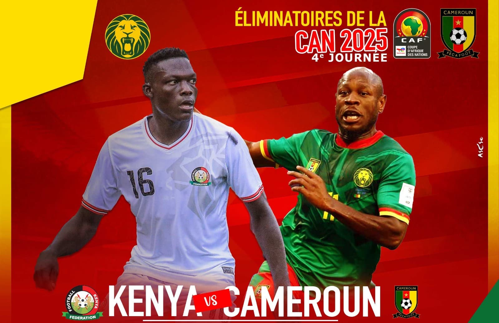 KENYA – CAMEROUN: DOSSIER DE PRESSE