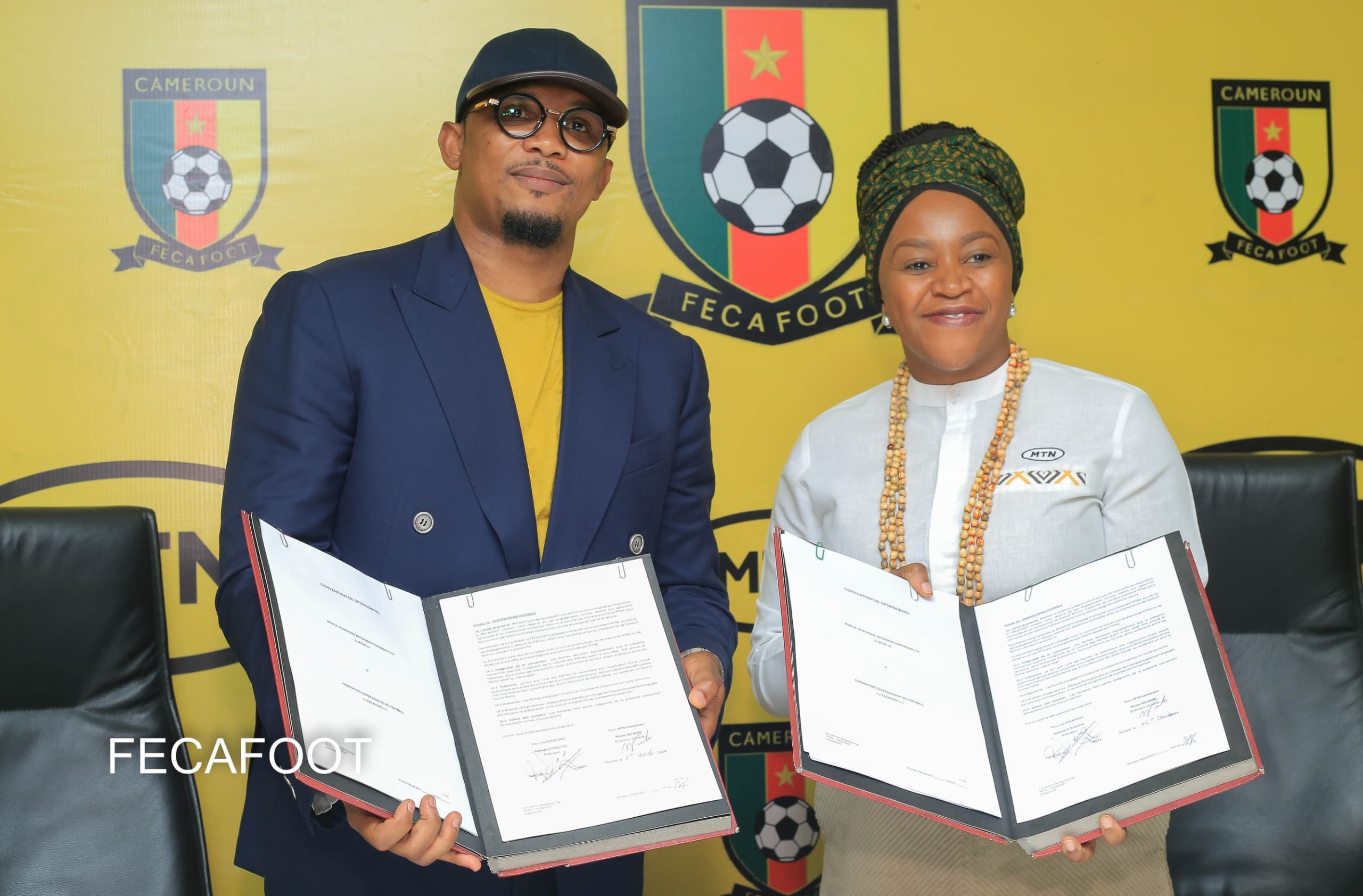 Sponsoring : la FECAFOOT et MTN renouvellent leur union