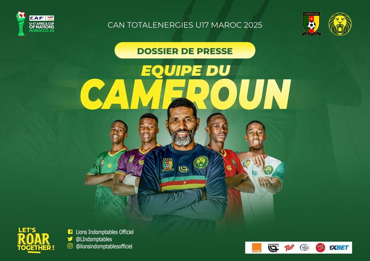 DOSSIER DE PRESSE DES LIONS U17 A LA CAN MAROC 2025