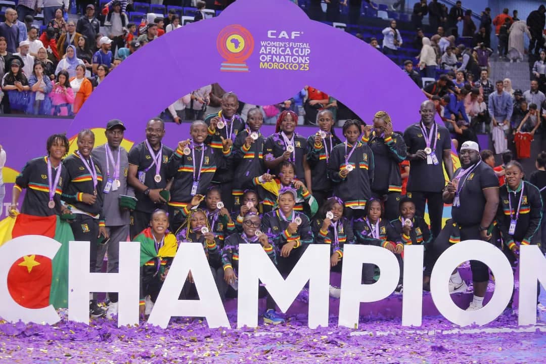 COUPE D’AFRIQUE DES NATIONS DE FUTSAL DAMES 2025 : LE CAMEROUN REMPORTE LA MEDAILLE DE BRONZE