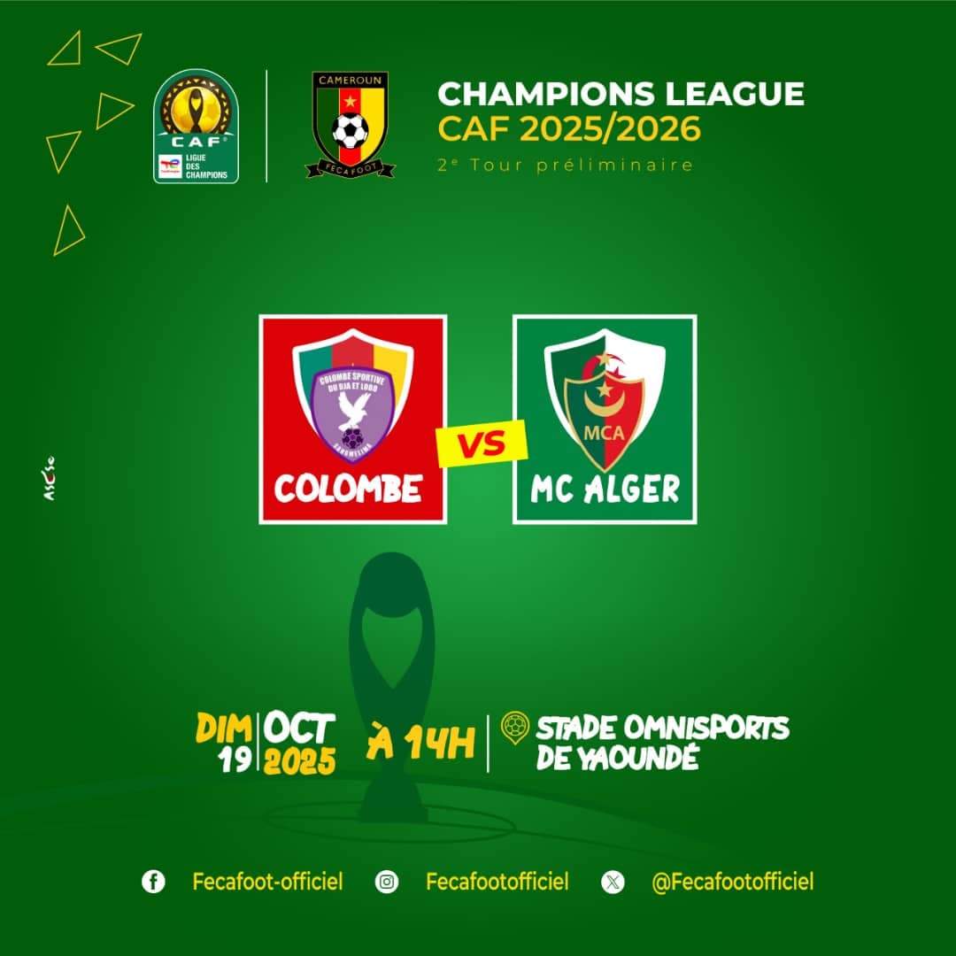 PROGRAMME OFFICIEL DE LA RENCONTRE COLOMBE SPORTIVE DU DJA LOBO VS MOULOUDIA CLUB D’ALGER