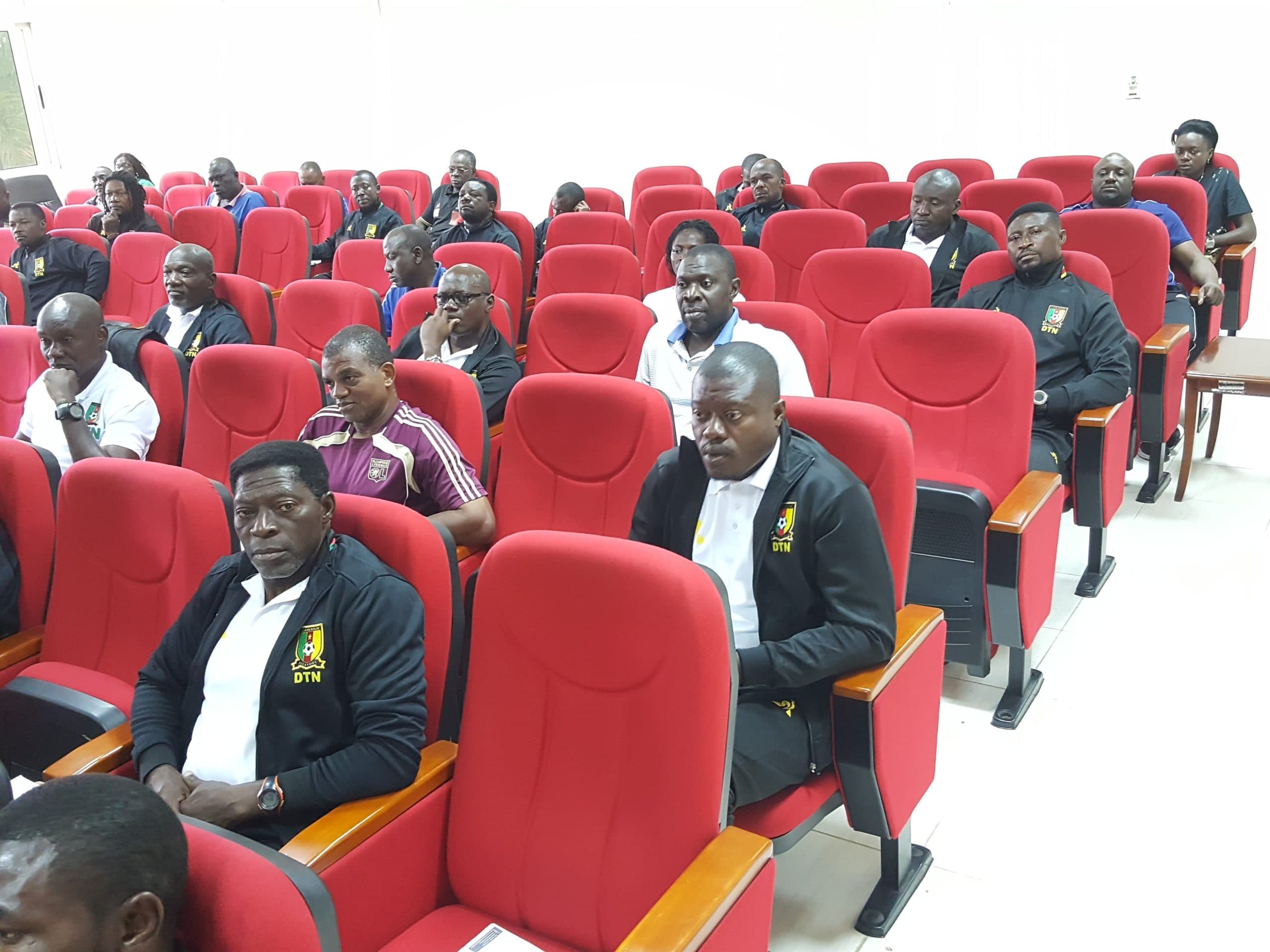 The first phase of the training of some educators aspiring for a first level coaching license in football ended