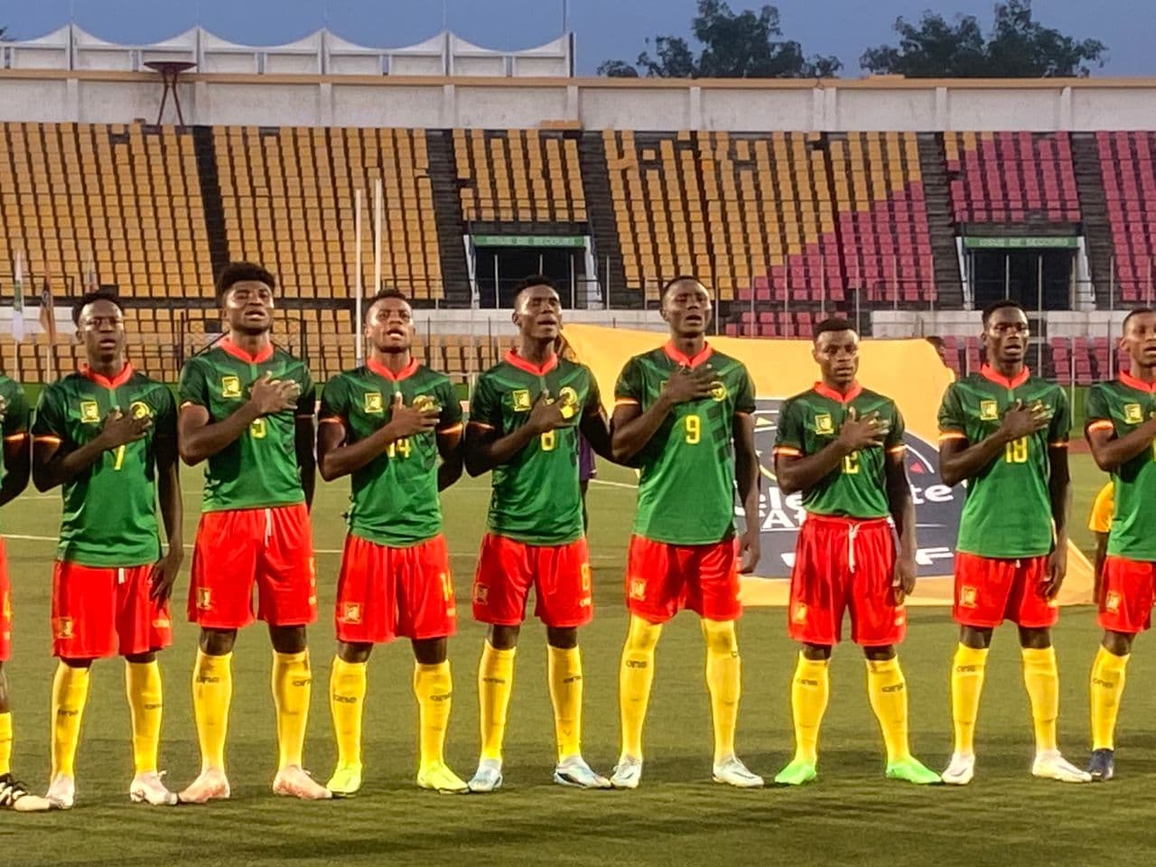 UNIFFAC TOURNAMENT CONGO BRAZZAVILLE 2022: CAMEROON HELD TO A (1-1) BY THE DEMOCRATIC REPUBLIC OF CONGO