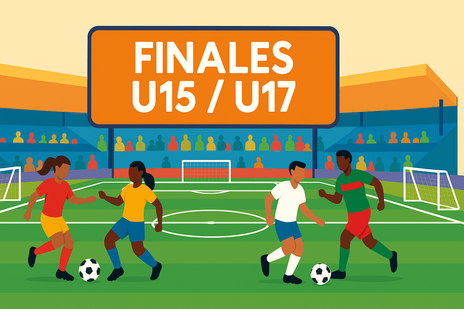 Finales U15 filles et U17 garçons du Tournoi Paul Biya 2025 au Stade Militaire de Yaoundé